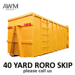 40 yard ton roll on roll off skip hire sheffield